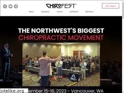 Sites similar to chirofest.org
