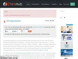 Sites similar to chirohub.com