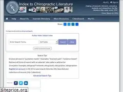Sites similar to chiroindex.org