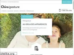 Sites similar to chiroposture.ca