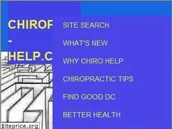 Sites similar to chiropractic-help.com