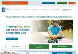 Sites similar to chiropractic.on.ca