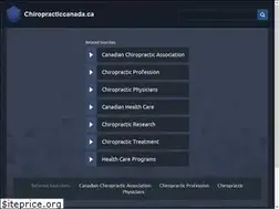 Sites similar to chiropracticcanada.ca