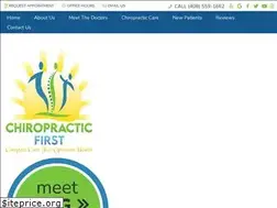 Sites similar to chiropracticfirst.com