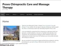 Sites similar to chiropracticprovo.com