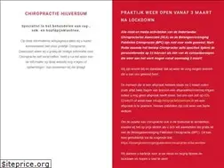 Sites similar to chiropractiehilversum.nl