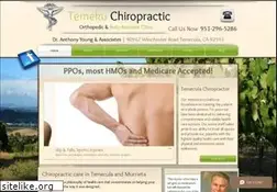 Sites similar to chiropractorsintemecula.com