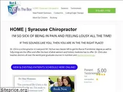 Sites similar to chiropractorsyracuse.net