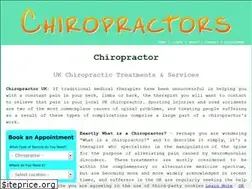 Sites similar to chiropractorz.uk