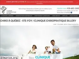 Sites similar to chiropratiquesillery.ca