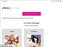 Sites similar to chirorepentigny.ca