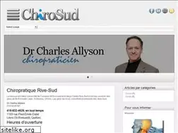 Sites similar to chirosud.com