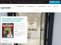Sites similar to chirurgiedusport.com