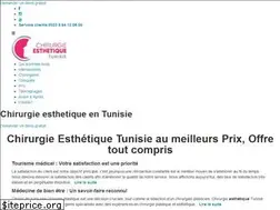 Sites similar to chirurgieesthetiquetunisie.fr