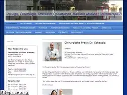 Sites similar to chirurgische-praxis-schaudig.de