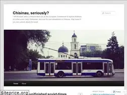 Sites similar to chisinauseriously.wordpress.com