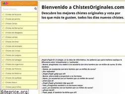 Sites similar to chistesoriginales.com