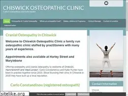 Sites similar to chiswickosteopaths.co.uk