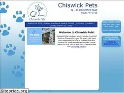 Sites similar to chiswickpets.co.uk