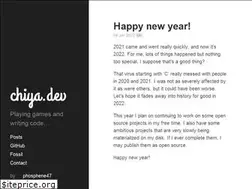 Sites similar to chiya.dev