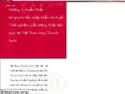 Sites similar to chiyodasushi.vn