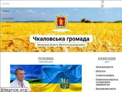 Sites similar to chkalovska-gromada.gov.ua