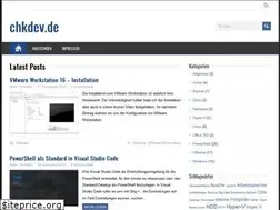 Sites similar to chkdev.de