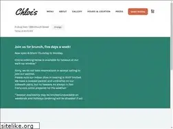 Sites similar to chloessf.com