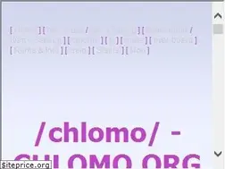 Sites similar to chlomo.org