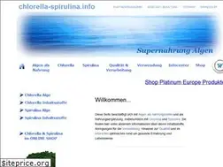 Sites similar to chlorella-spirulina.info