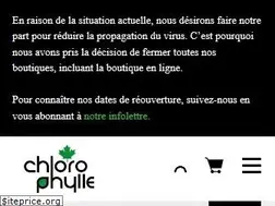 Sites similar to chlorophylle.net