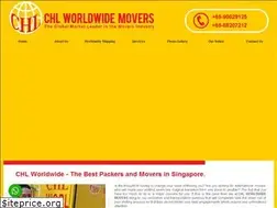 Sites similar to chlworldwidemovers.com.sg
