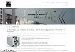 Sites similar to chmaterials.com
