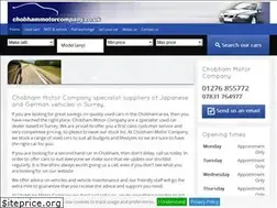 Sites similar to chobhammotorcompany.co.uk