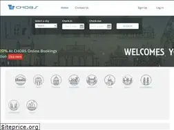 Sites similar to chobshotels.com