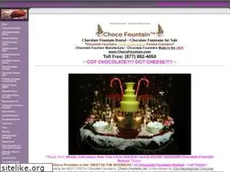Sites similar to chocofountain.com
