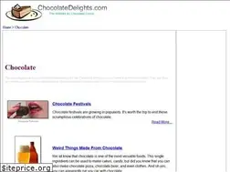 Sites similar to chocolatedelights.com