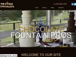 Sites similar to chocolatefountainpros.com