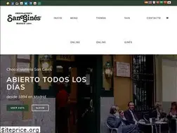 Sites similar to chocolateriasangines.com