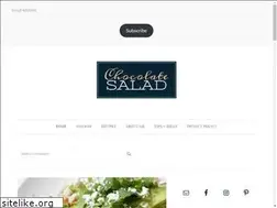 Sites similar to chocolatesalad.com