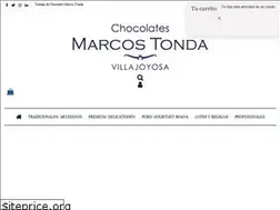 Sites similar to chocolatesmarcostonda.com