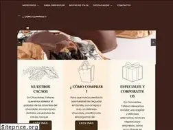 Sites similar to chocolatestatiana.cl