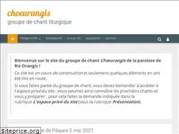 Sites similar to choeurangis.net