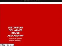 Sites similar to choeursdelarmeerouge.com