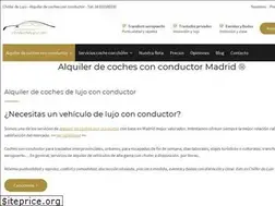 Sites similar to choferdelujo.com
