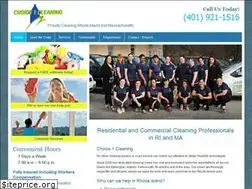 Sites similar to choice1cleaning.com