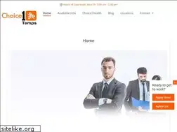 Sites similar to choice1temps.com