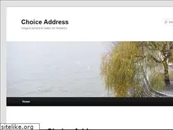Sites similar to choiceaddress.com