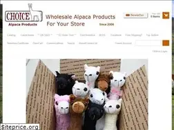 Sites similar to choicealpacaproducts.com