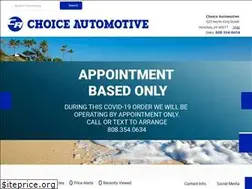 Sites similar to choiceautohawaii.com
